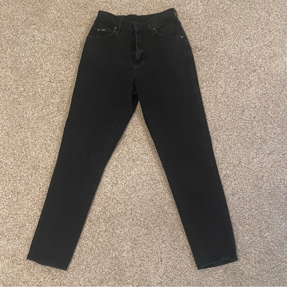 Lee Black Straight Leg Jeans